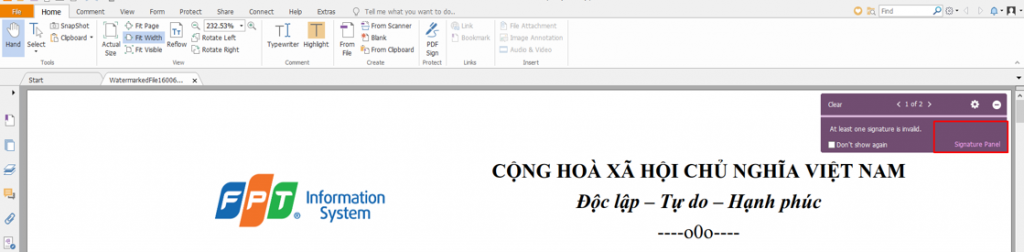 Xác định chữ ký số trên hợp đồng điện tử - 1